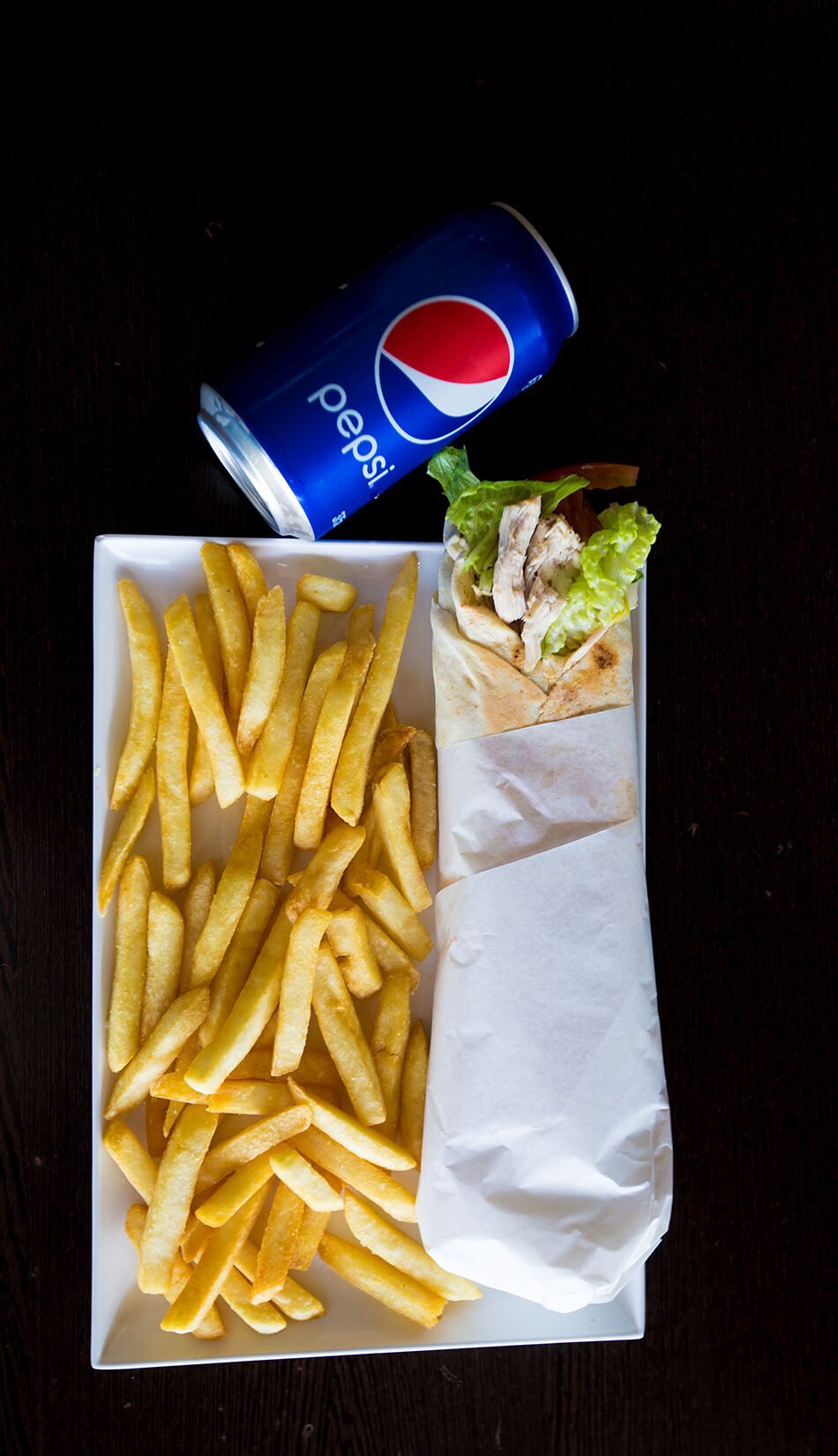Chicken Roll Combo